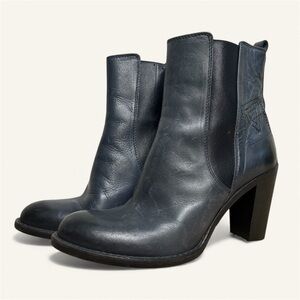G-Star Dark Blue Heeled Boots
